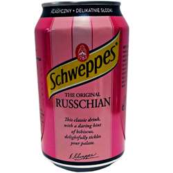 Schweppes Russchian Flavored Energy Drink Imported